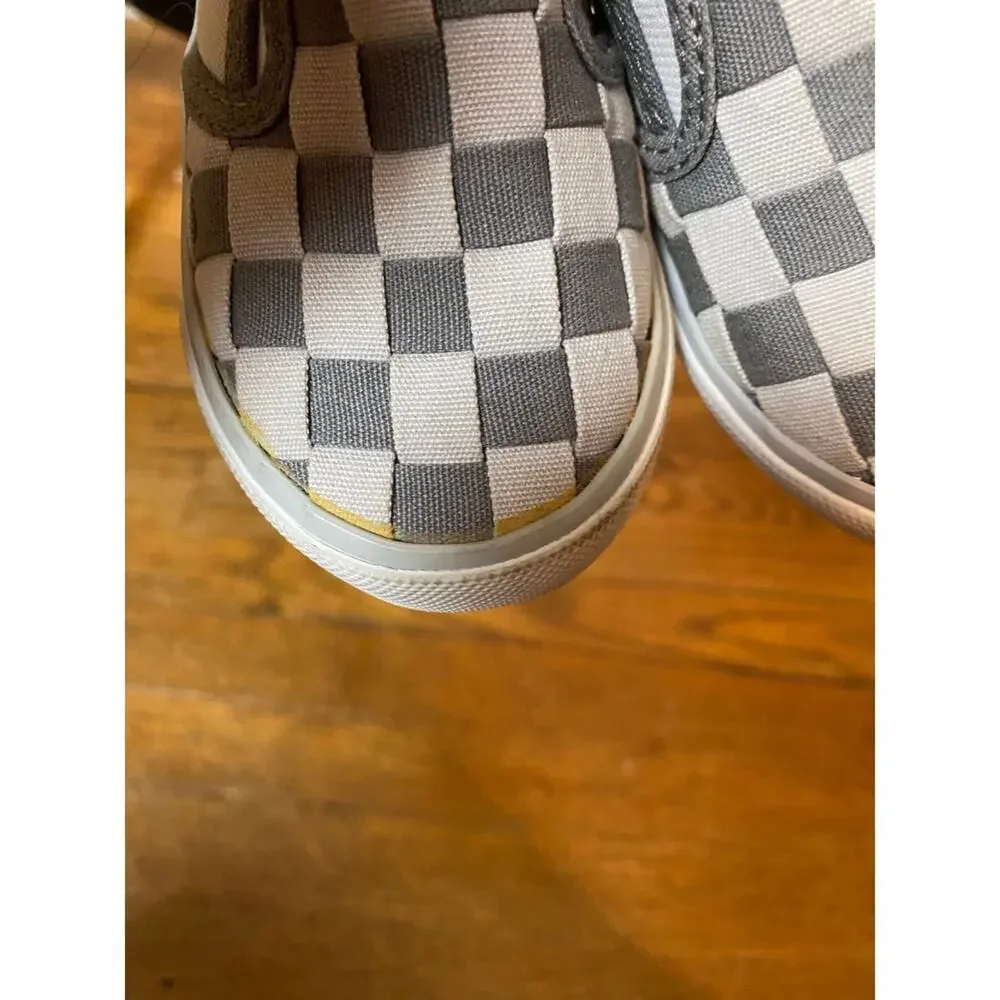 old navy vans style toddler shoes size 5 checkerboard